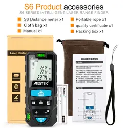 متر لیزری دیجیتال مستک مدل S6 50M | فروشگاه اینترنتی پترو پژوهش خاورمیانه