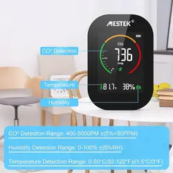 دی اکسید کربن سنج مستک مدل CO2 | فروشگاه اینترنتی پترو پژوهش خاورمیانه