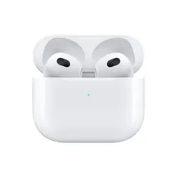هدفون بی‌ سیم اپل مدل AirPods 3 همراه با محفظه شارژ