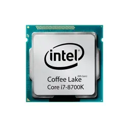 پردازنده مرکزی اینتل سری Coffee Lake مدل Core i7-8700K - فروشگاه اینترنتی ومینو