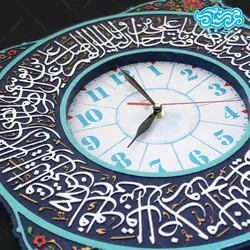 تابلو برجسته ساعت صلوات خاصه امام رضا علیه السلام کد ۲۱۶