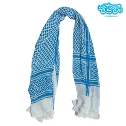 چفیه طرح عربی مدل فلسطینی آبی