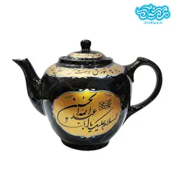 قوری چینی طرح السلام علیک یااباعبدالله الحسین طرح 001
