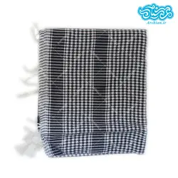 چفیه طرح عربی پلاستیکی سفید