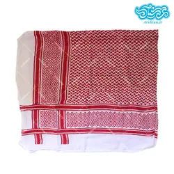 چفیه طرح عربی مدل فلسطینی قرمز