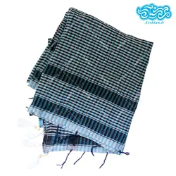 چفیه طرح عربی پلاستیکی آبی