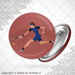 پیکسل با طرح تنیس