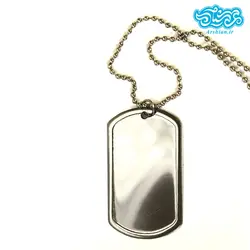 پلاک خام و زنجیر