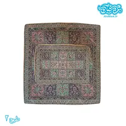 سجاده ترمه 2تکه طرح خشتی کد019