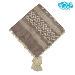 چفیه عربی بژ زرد کد 012