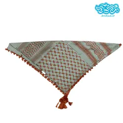 چفیه عربی سبز قهوه ای کد 008