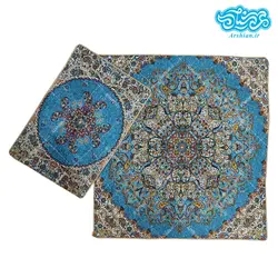 جانماز ترمه دوتکه طرح بهشت کد005