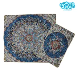 جانماز ترمه دوتکه طرح بهشت کد005