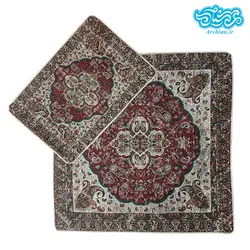 جانماز ترمه دوتکه طرح شاه عباسی کد004