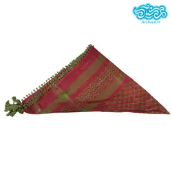 چفیه عربی قرمز سبز کد 001