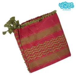 چفیه عربی قرمز سبز کد 001