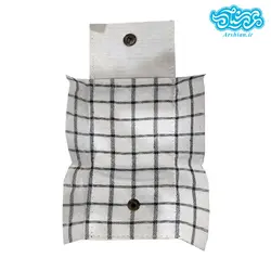 جانماز مخمل جیبی طرح شهید زین الدین کد004
