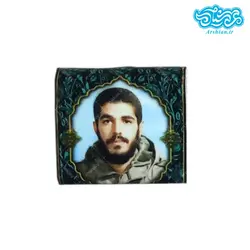 جانماز مخمل جیبی طرح شهید هادی کد003