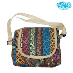 کیف رودوشی طرح جاجیم کد 004