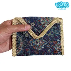جانماز ترمه کیفی دو تکه مدل k001