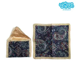 جانماز ترمه کیفی دو تکه مدل k001