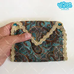 جانماز ترمه کیفی دو تکه مدل k001