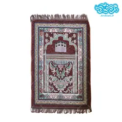 سجاده فرشی قهوه ای سوخته