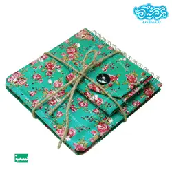 جانماز و دفترچه یادداشت باجلد پارچه