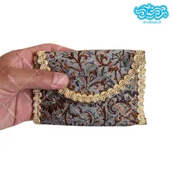 جانماز ترمه کیفی کوچک دو تکه
