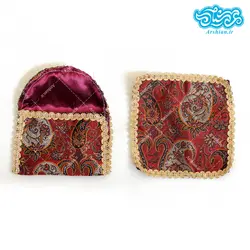 جانماز ترمه کیفی کوچک دو تکه