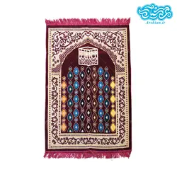 سجاده مخمل زرشکی