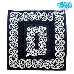 جانماز جیر 35 سانتی متری دوتکه سرمه ای