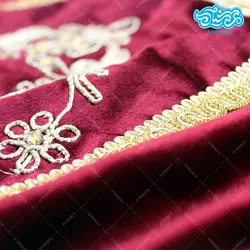 جانماز مخمل نگین دار 45 سانتی متری