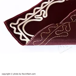 جانماز قرمز گلدوزی شده 2