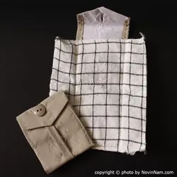 جانماز جیبی کوچک با طرح چفیه