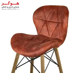 صندلی چهارپایه هوگر مدل SH820W-H پارچه ای