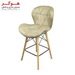 صندلی چهارپایه هوگر مدل SH820WL-H پارچه هانزو