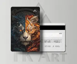 استیکر کارت گربه وحشی