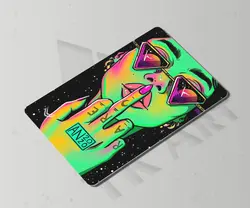 استیکر کارت Rainbow Girl