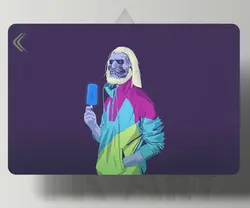 استیکر کارت ice monkey