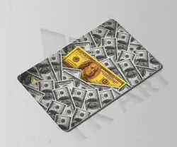 استیکر کارت دلار طلائی