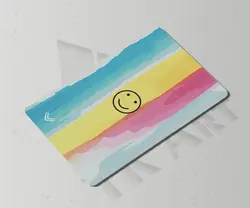 استیکر کارت رنگین کمان