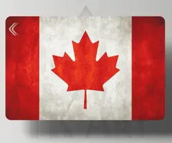 استیکر کارت پرچم کانادا