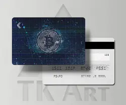 استیکر کارت بیت کوین