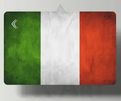 استیکر کارت پرچم ایتالیا