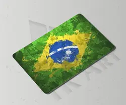 استیکر کارت پرچم برزیل
