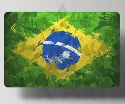 استیکر کارت پرچم برزیل