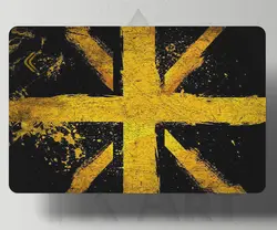 استیکر کارت پرچم طلائی انگلیس