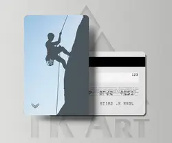 استیکر کارت صخره نورد