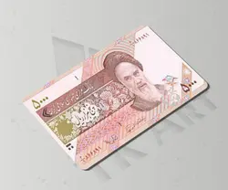 استیکر کارت طرح 500 تومانی